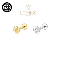 Piercing Titânio PVD Flor: Guia Completo - imagem 1