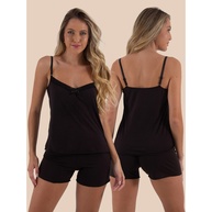Pijama Baby Doll Feminino: Conforto e Estilo! - imagem 1