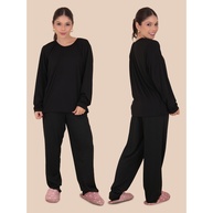 Pijama Feminino Manga Longa: Conforto e Estilo - imagem 1
