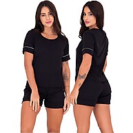 Pijama Feminino Suede: Conforto e Estilo! - imagem 1