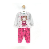 Pijama Gatinha Brilha no Escuro: Conforto e Magia! - imagem 1