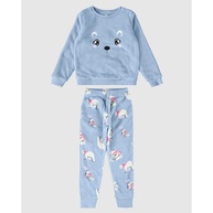 Pijama Infantil Fleece Urso-Polar Malwee Kids - imagem 1