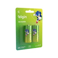 Pilha Alcalina C Elgin: Energia Duradoura! - imagem 1