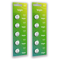 Pilha CR2025 Elgin: Kit 10 Unidades – Energia Duradoura! - imagem 1