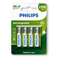 Pilhas AA Recarregáveis Philips: Energia Duradoura! - imagem 1