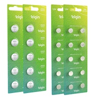 Pilhas Elgin CR2032 e LR44: Kit 30 Unidades - imagem 1