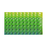 Pilhas Elgin LR621: Kit 100 Unidades 1,5V - imagem 1