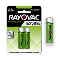 Pilhas Recarregáveis AA Rayovac: Economia e Durabilidade - imagem 1