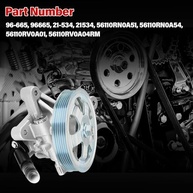 Bomba Direção Hidráulica 96-665 para Honda Odyssey, Pilot e Ridgeline (2011-2017) - imagem 4