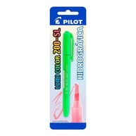 Pilot LumiColor: Pincel Marcador Verde Vibrante - imagem 1