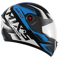 Capacete Moto Fechado Mixs Fokker Storm 56 Azul: Segurança e Estilo para Sua Pilotagem - imagem 3