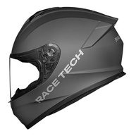 Capacete Race Tech Hit Monocolor Matte Titanium (Tamanho 56/S) - Segurança e Estilo para Sua Pilotagem - imagem 2