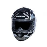 Capacete Bieffe B12 Phantom Preto e Prata: Segurança e Estilo para Sua Pilotagem - imagem 3