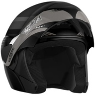 Capacete Escamoteável Pro Tork V-Pro Jet 2 Carbon Preto/Cinza - Segurança e Estilo para Sua Pilotagem - imagem 4