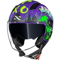 Capacete Norisk Orion SV Shine Mattte Roxo/Azul: Estilo e Segurança para Sua Pilotagem - imagem 3