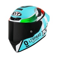 Capacete KYT TT Course Dennis Foggia Azul Turquesa Brilho - Performance e Estilo para Sua Pilotagem - imagem 4
