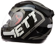 Capacete Fechado Pro Tork Jett Evo Line Brilhante Cinza - Segurança e Estilo para Sua Pilotagem (Tam. 62) - imagem 3