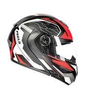 Capacete Peels U-rb2 Ocean Escamoteável Preto Fosco e Vermelho - Segurança e Estilo na Sua Pilotagem - imagem 5