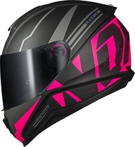 Capacete Feminino Fechado Norisk Razor Full Rosa: Estilo e Segurança para Sua Pilotagem - imagem 2