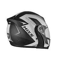 Capacete Escamoteável MIXS Gladiator Neo Grafite Fosco - Segurança e Estilo para Sua Pilotagem - imagem 5