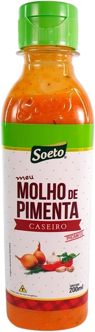 Molho de Pimenta Caseiro Picante 200 mL - imagem 1