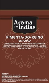 Aromas da Índia Pimenta Do Reino Em Grãos 40 Gramas - imagem 3