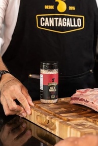 Sal de Parrilla Pimenta e Alho CantaGallo by Netão 250g - imagem 3