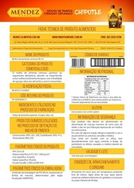 Kit Molho Pimenta Mendez 450ml 05 Cremosa Defumada Chipotle - imagem 4
