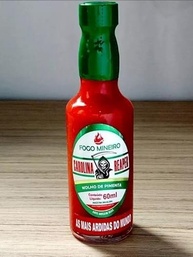 Molho Pimenta Carolina Reaper Legitima 60ml - Fogo Mineiro - imagem 2