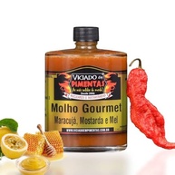 Molho De Pimenta Gourmet Sabor Maracujá Mostarda E Mel 100ml - imagem 1