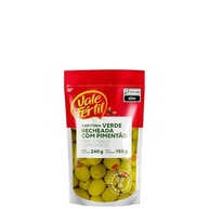 Vale Fértil Azeitona Verde Em Conserva Recheio Pimentão Sachê 150G - imagem 1
