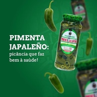 Kit 3 Pimentas Jalapeño Verde Em Conserva 350g - imagem 3