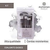Pincéis Maquiagem Ana Hickmann: Kit Básico 7 Peças - imagem 1