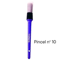Kit 4 Pincéis Detalhamento Vonixx: Limpeza Profunda Interna e Externa (Nº10) - imagem 4