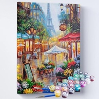Kit Pintura Terapêutica - Torre Eiffel: Relaxamento e Criatividade em um Pincel - imagem 2