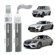KIKIMO Tinta de Retoque para Mercedes-Benz Prata Ídio Metálico - Kit Reparo 2 em 1 com Caneta e Pincel - imagem 2