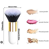 Pincel de Base Plano Profissional: Kit Completo! - imagem 1