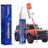 Caneta de Retoque Laranja para Carros - Reparo de Arranhões Profundos com Pincel e Ponta Metálica - imagem 2