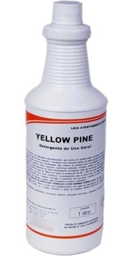 Detergente Yellow Pine Desengraxante Neutro Spartan 1L - Potente Limpeza Profissional - imagem 2