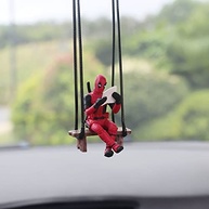Decoração Divertida para Carro: Pingente Anime Deadpool para Espelho Retrovisor - imagem 3