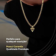 Kit Acessórios Masculinos: Corrente, Pulseira e Pingente - imagem 2
