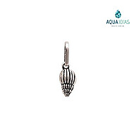 Pingente em Prata 925 Bali Caracol Marinho Mini - Autêntico e Elegante - imagem 1