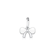 Pingente Laço Prata 925: Elegância em Dobro! - imagem 1