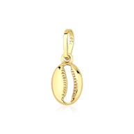 Pingente Mini Búzio Ouro 18k: Elegância do Mar - imagem 1