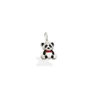 Pingente Ursinho Panda Prata 925: Fofura e Elegância - imagem 1