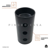 Cuba de Banheiro Preta 45cm: Elegância Pingoo - imagem 2