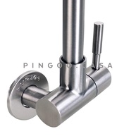 Torneira Cozinha Parede Inox 304: Prata Escovado Pingoo - imagem 2