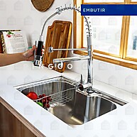 Cuba de Cozinha Gourmet + Torneira Munim Pingoo - imagem 2