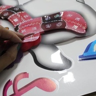Adesivo 3D Pinguim Musical para Geladeira - Decoração Criativa e Divertida - imagem 4