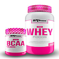 Pink Whey + BCAA: Kit para Saúde e Performance - imagem 1